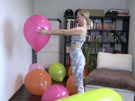 blondehexe: Spaß und Sport mit Luftballons