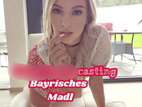 Vicky-Fox: Casting OMG als Bayrisches Madl